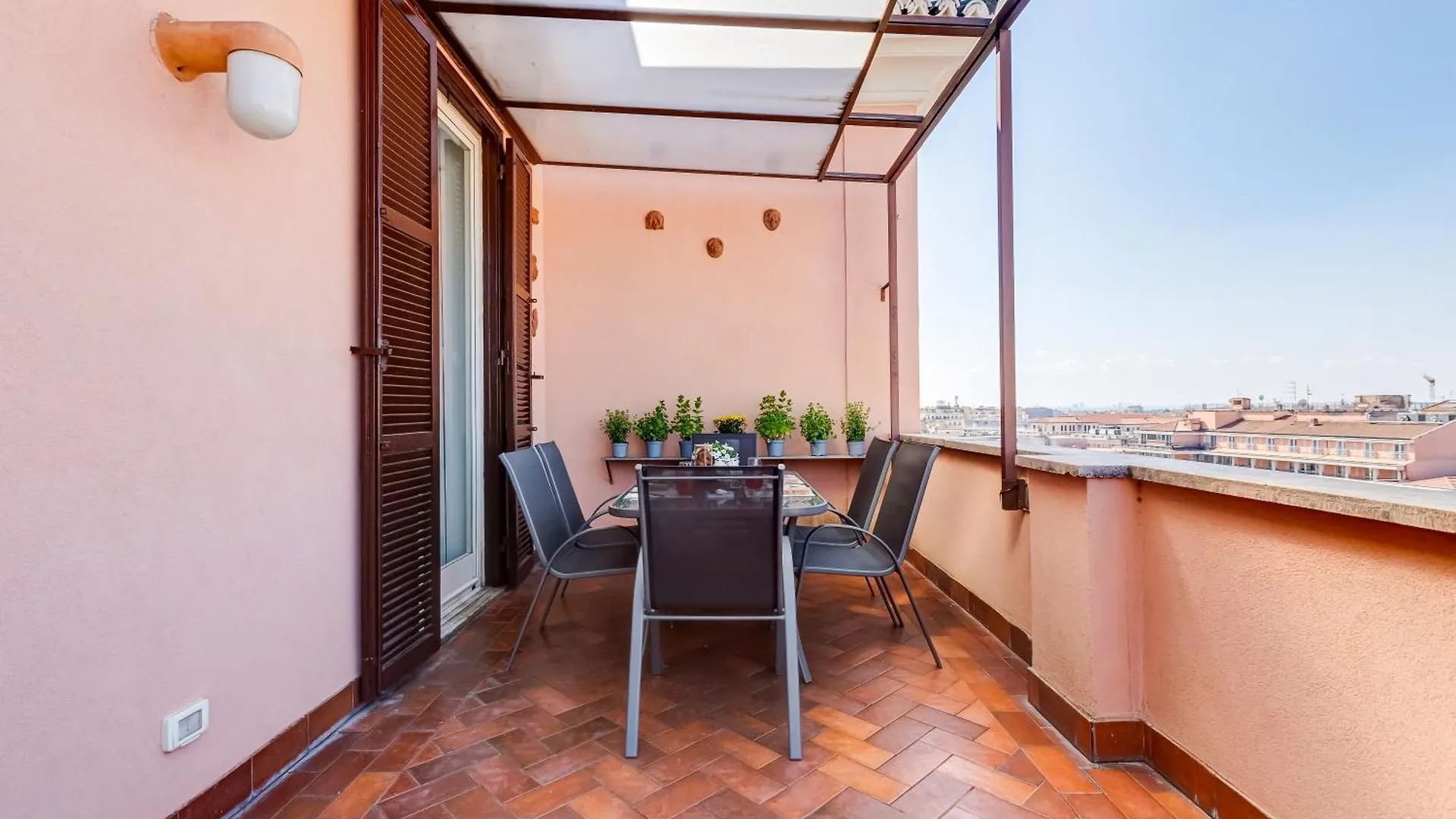 Ferienwohnung Terrace With A View Of Rom 0*,  Italien
