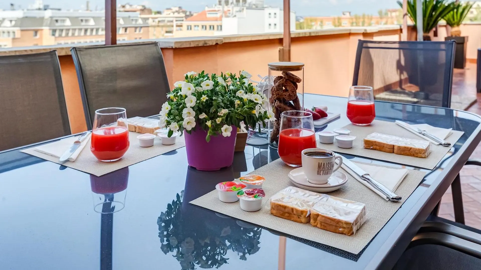 Ferienwohnung Terrace With A View Of Rom Italien