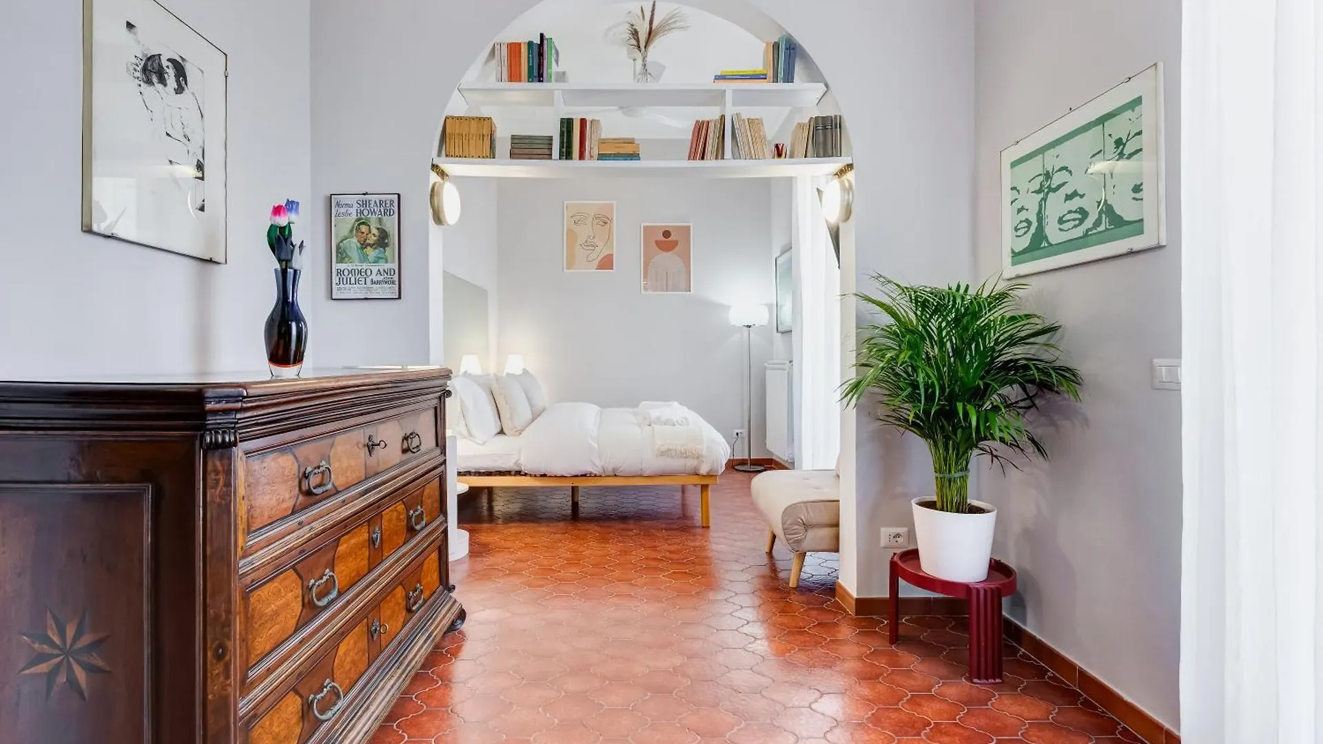 Apartment Ferienwohnung Terrace With A View Of Rom Italien